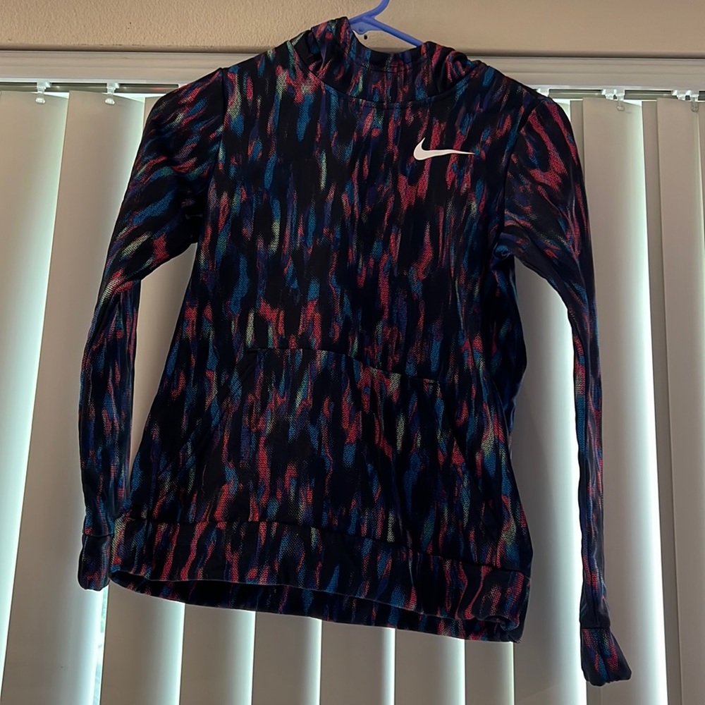 Nike girls/kids large Drifit hoodie.